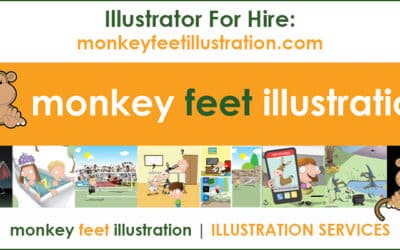 Illustrator For Hire: Why Monkey Feet Illustration Should Be Your Go-To Choice