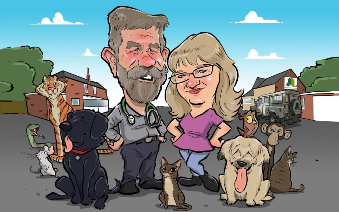 caricatures from photos ecommerce site